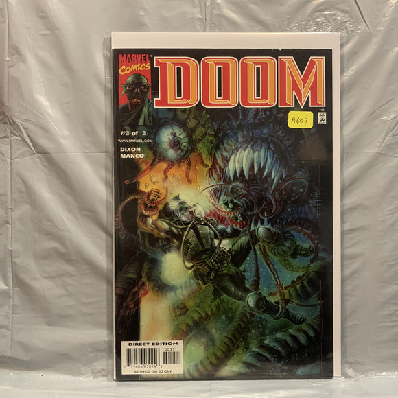 #3 of 3 Doom Marvel Comics BL 8966