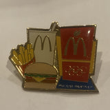 Mcdonalds Olympic Partner Meal Lapel Hat Pin AZ