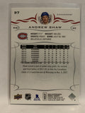 #97 Andrew Shaw Montreal Canadiens 2018-19 Upper Deck Series One Hockey Card