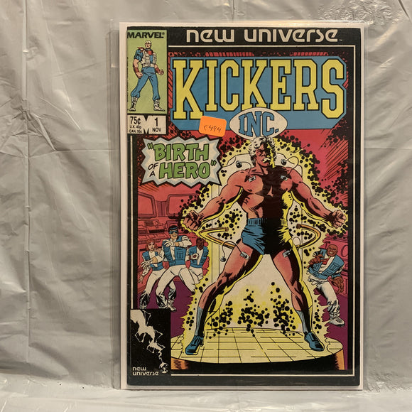 #1 Kickers Inc Birth of a Hero Marvel Comics BL 8978
