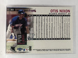 #453 Otis Nixon Atlanta Braves 1999 Fleer Tradition Baseball Card