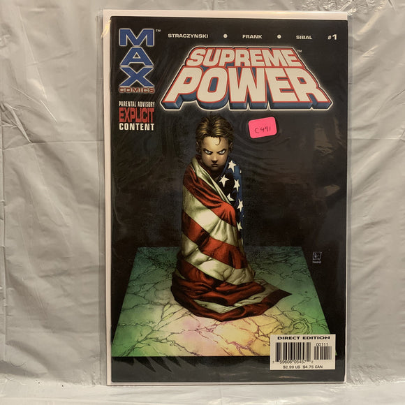 #1 Supreme Power  MAX Comics BL 8981
