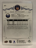 #21 Sam Reinhart Buffalo Sabres 2018-19 Upper Deck Series One Hockey Card