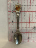 Christmas Noel Pointsettia Flowers Souvenir Spoon