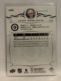 #195 Jack Roslovic Winnipeg Jets 2018-19 Upper Deck Series One Hockey Card