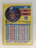 #180 Fred McGriff Toronto Blue Jays 1991 Fleer Baseball Card
