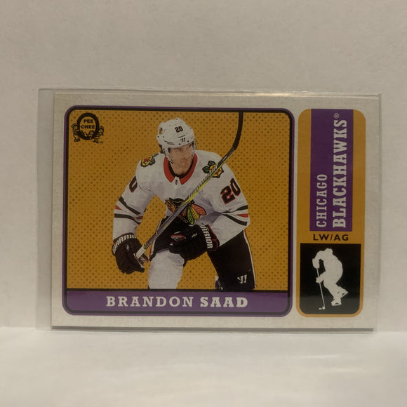 #386 Brandon Saad Chicago Blackhawks 2018-19 O-Pee-Chee Hockey Card JP