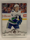 #177 Brock Boeser Vancouver Canucks 2018-19 Upper Deck Series One Hockey Card