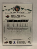 #89 Jonas Brodin Minnesota Wild 2018-19 Upper Deck Series One Hockey Card