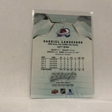 #41 Gabriel Landeskog Colorado Avalanche  2019-20 UD MVP Hockey Card AM