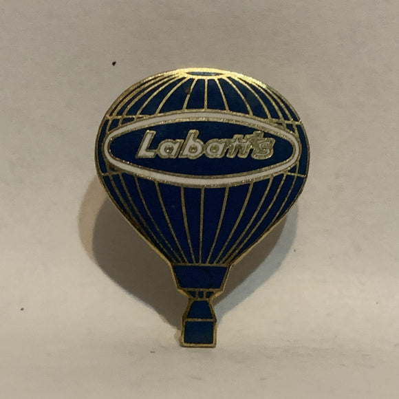 Labatt's Beer Hot Air Balloon Lapel Hat Pin