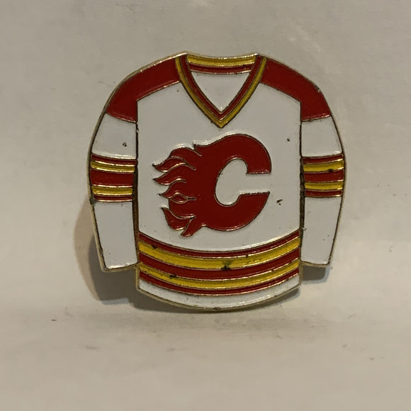 Calgary Flames NHL Hockey Mini Jersey Lapel Hat Pin
