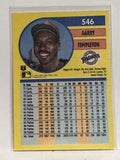 #546 Garry Templeton San Diego Padres 1991 Fleer Baseball Card