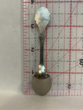 Pointsettia Flowers Noel Christmas Souvenir Spoon