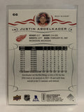 #66 Justin Abdelkader Detroit Red Wings 2018-19 Upper Deck Series One Hockey Card
