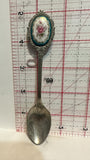 Flower Design Souvenir Spoon