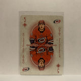 #5 Teuvo Teavainen Corlina Hurricanes Playing Cards 2018-19 O-Pee-Chee Hockey Card JP