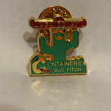 Mexico 90 Containers Slo Pitch Cactus Lapel Hat Pin