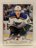 #157 Brayden Schenn St Louis Blues 2018-19 Upper Deck Series One Hockey Card