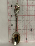White Tulip Flower Souvenir Spoon
