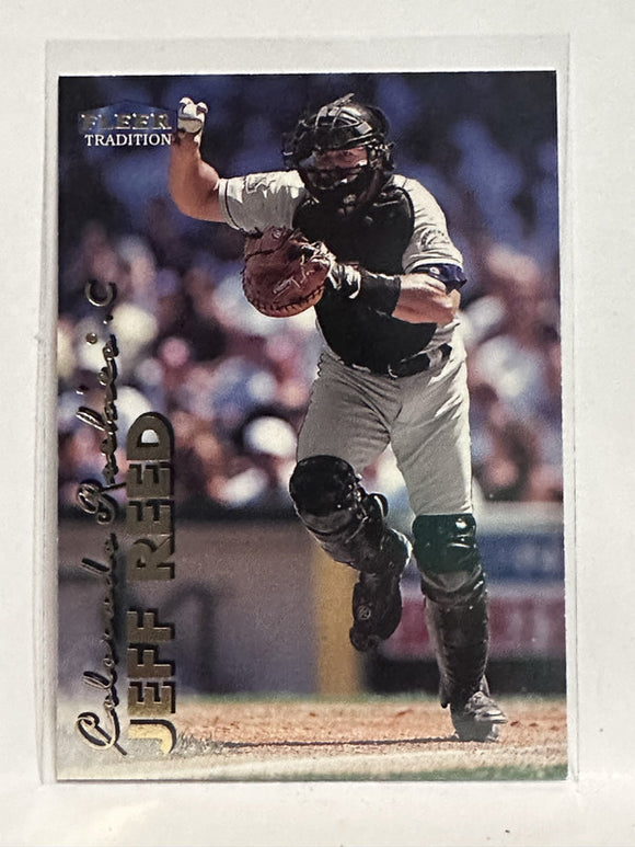 #552 Jeff Reed Colorado Rockies 1999 Fleer Tradition Baseball Card