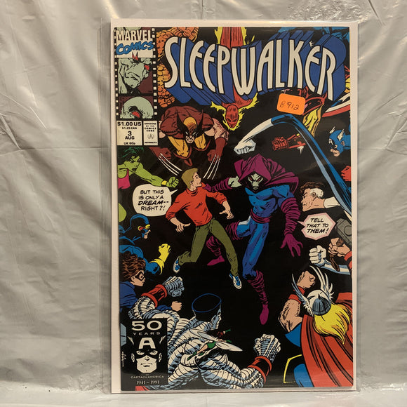 #3 Sleepwalker  Marvel Comics BM 9017