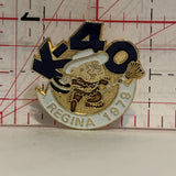 K40 Regina 1979 Curling Saskatchewan Lapel Hat Pin