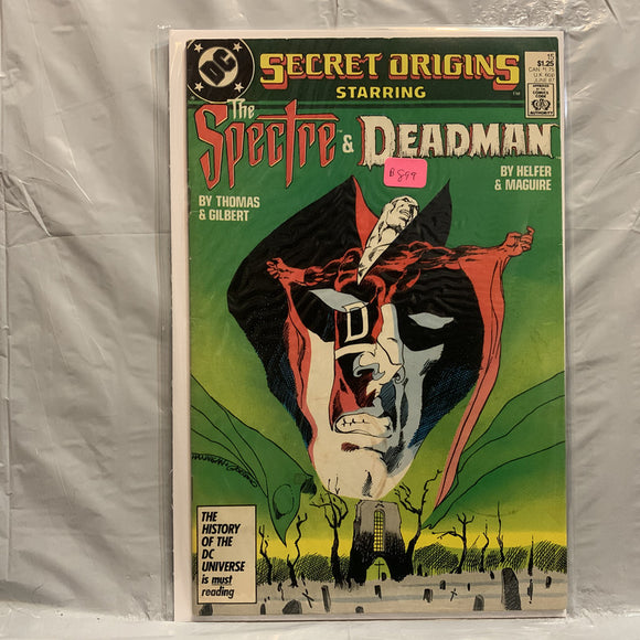 #15 Secret Origins Starring The Spectre & Deadman DC Comics BM 9021