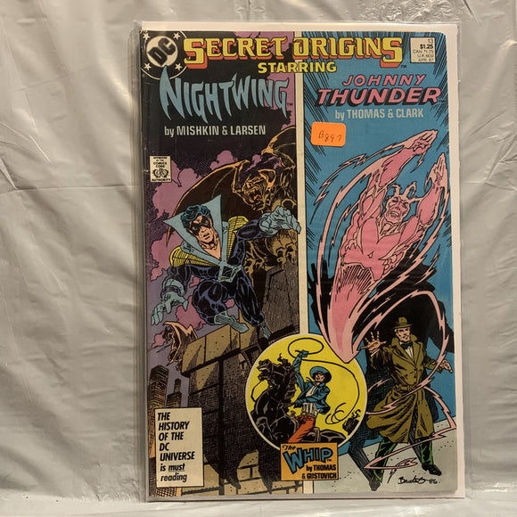 #13 Secret Origins Starring Nightwing & Johnny Thunder DC Comics BM 9022