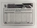 #46 Jorge Alfaro San Diego Padres 2023 Topps Series One Baseball Card