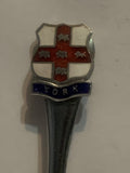 York Crest Emblem England Souvenir Spoon