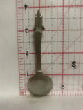 Kennedy Space Center Space Shuttle Pewter Souvenir Spoon