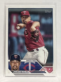 #218 Jhoan Duran Minnesota Twins 2023 Topps Series One Baseball Card