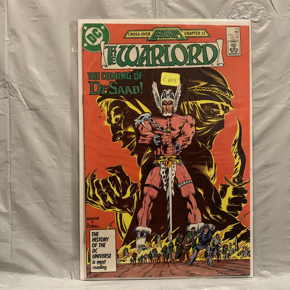 #114 The Warlord The Coming of DeSaad DC Comics BM 9035