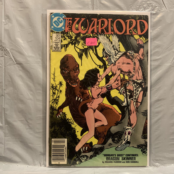 #104 The Warlord Morgan's Quest Dragon Skinner DC Comics BM 9036
