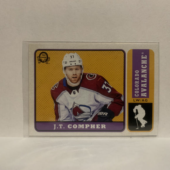 #422 J.T. Compher Colorado Avalanche 2018-19 O-Pee-Chee Hockey Card JQ