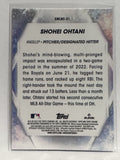 #SMLBC-21 Shohei Ohtani Chrome Stars of MLB Los Angeles Angels 2023 Topps Series One Baseball Card