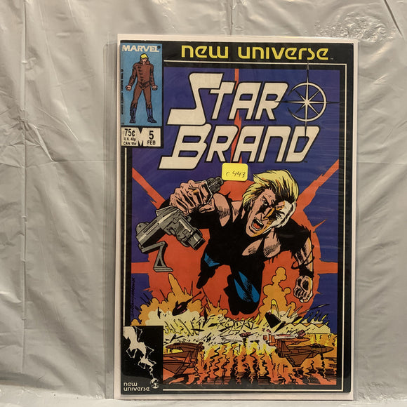 #5 Star Brand New Universe Marvel Comics BM 9040