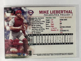 #537 Mike Lieberthal Philadelphia Phillies 1999 Fleer Tradition Baseball Card