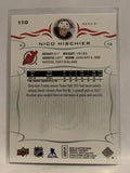 #110 Nico Hischier New Jersey Devils 2018-19 Upper Deck Series One Hockey Card