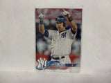 #340 Gary Sanchez New York Yankees 2018 Topps Series 1 Baseball Card NO