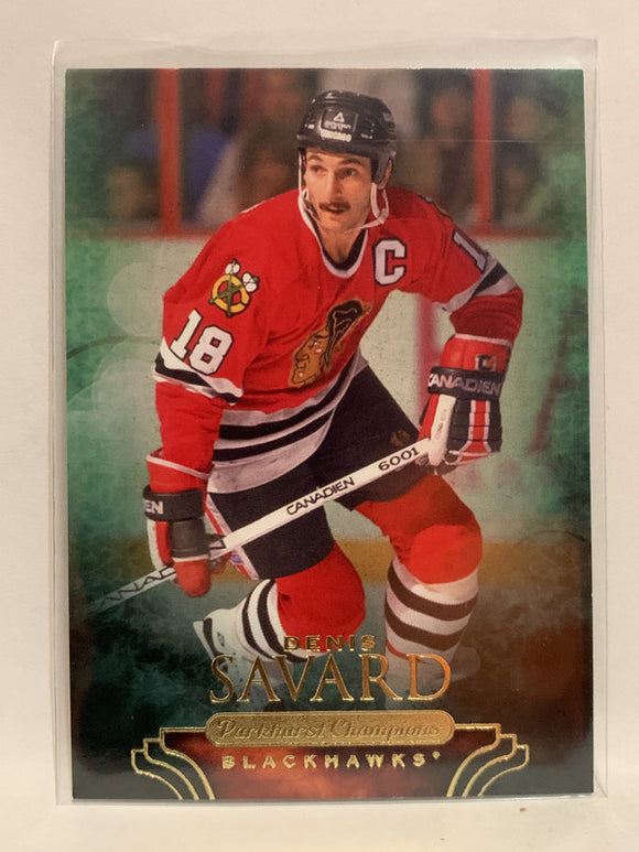#33 Denis Savard Chicago Blackhawks 2011-12 Parkhurst Champions Hockey Card  NHL