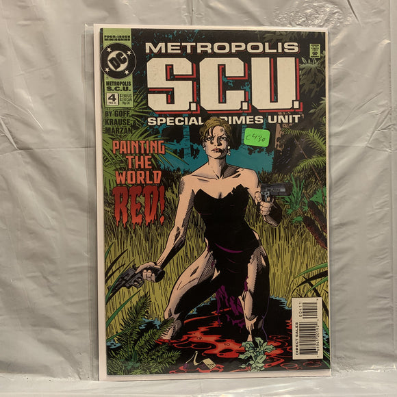 #4 Metropolis S.C.U. Special Crimes Unit Painting the World Red DC Comics BM 9049