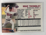 #563 Mike Trombley Minnesota Twins 1999 Fleer Tradition Baseball Card