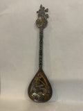 Christmas 1974 Caroling Santa Souvenir Spoon