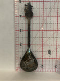Christmas 1974 Caroling Santa Souvenir Spoon