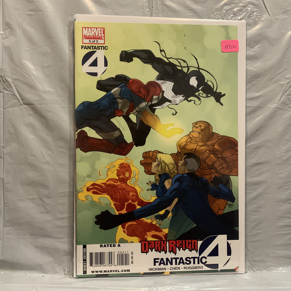 #5 of 5 Fantastic 4 Dark Reign Marvel Comics BN 9061