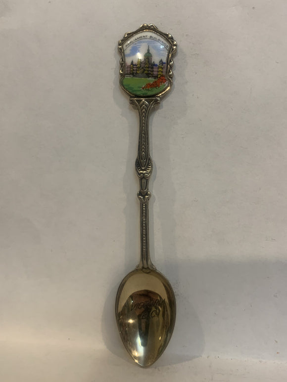 Parliament Building Victoria BC Souvenir Spoon