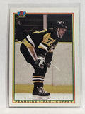 #211 Paul Coffey Pittsburgh Penguins 1991-92 Bowman Hockey Card
