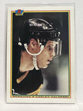 #207 Zarley Zalapski Pittsburgh Penguins 1991-92 Bowman Hockey Card